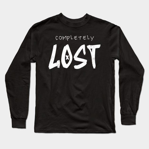 Completely Lost - Jugendwort des Jahres 2020 Long Sleeve T-Shirt by sweetczak